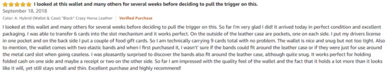 FIDELO Amazon Review