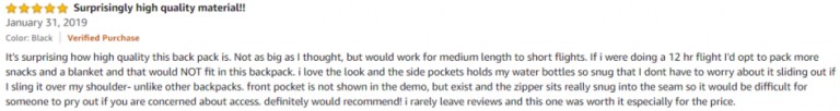 Oscaurt Amazon Review 2