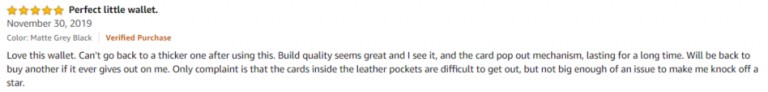 Secrid Slimwallet Amazon review