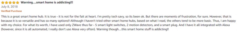 SmartThings Hub 2 Amazon Review 2
