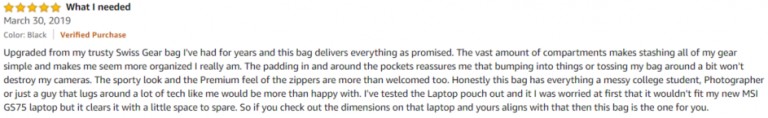 Swissdigital Amazon review