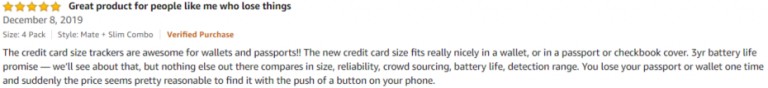 TIle Amazon review 2