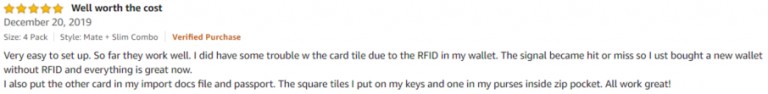 TIle Amazon review 3