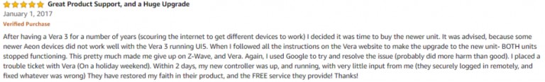 Vera plus Amazon review 2
