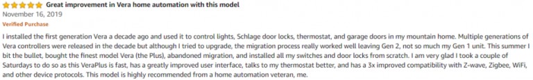 Vera-plus-Amazon-review