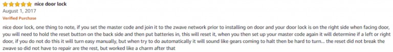Yale Touchscreen Amazon Review 1
