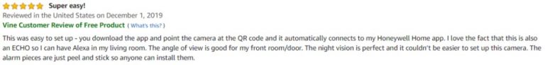 Honeywell Smart Home Security-Starter Kit Amazon review 2