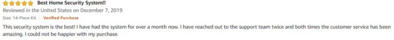 Kangaroo Home Security System Amazon review 2