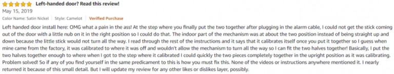 Schlage Connect Century Amazon Review 5