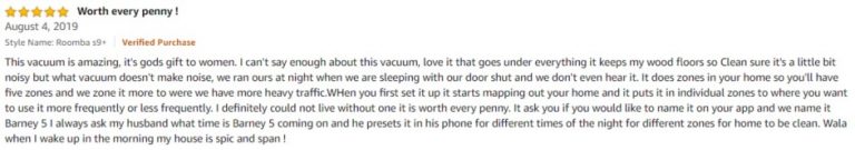 iRobot Roomba S9+ Amazon review 2