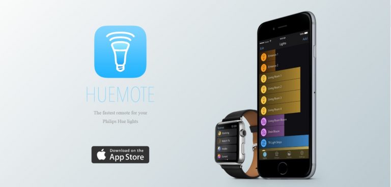 HueMote Homepage