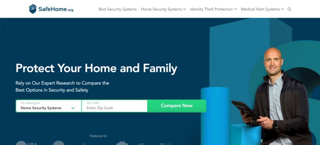 SafeHome Screenshot