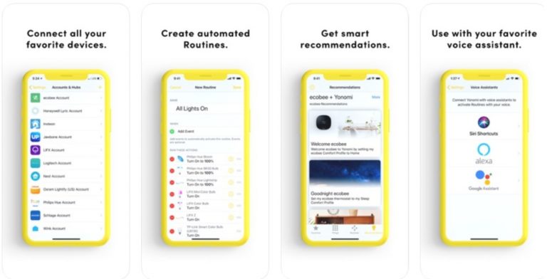 Yonomi app