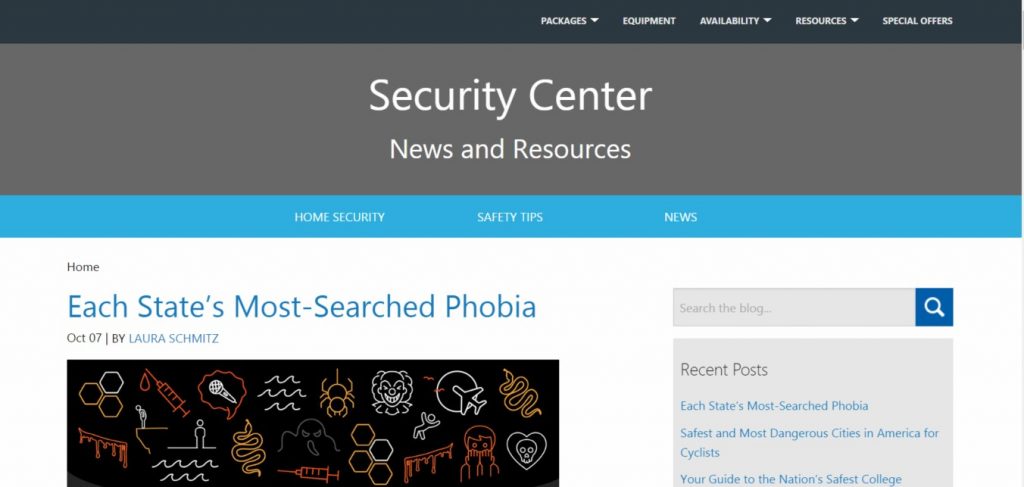 Your Local Security Blog page